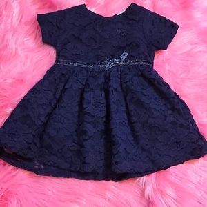 Carter's, 0-3months, baby dress, navy, short sleeve, NWOT